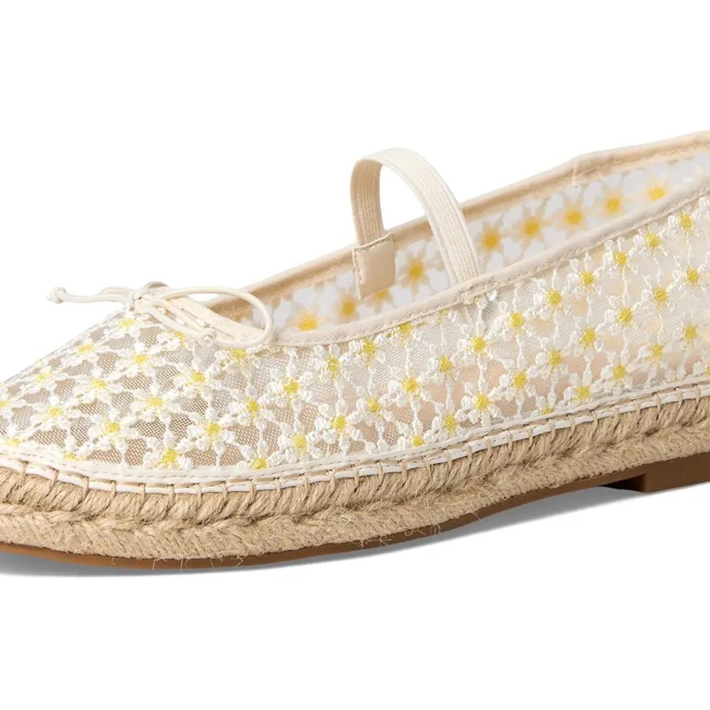 Madden Girl Daisies Espadrille Flats